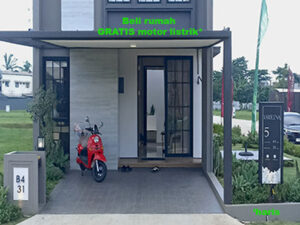 beli rumah hadiah motor